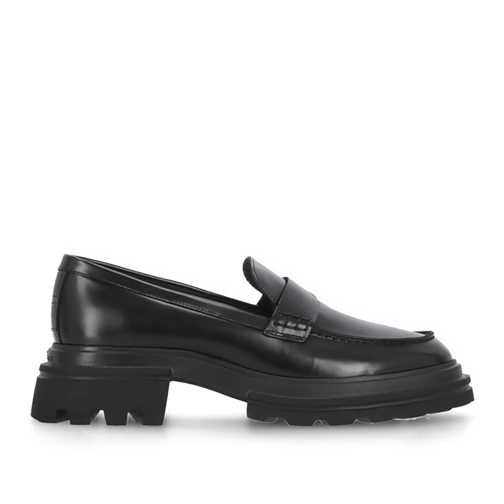 Hogan Ballerina Black 10-Storey Loafers Black