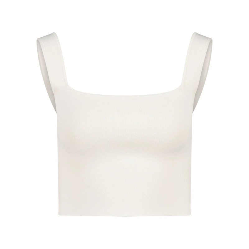 WEEKEND Max Mara Top Crop Top Tresa weiß