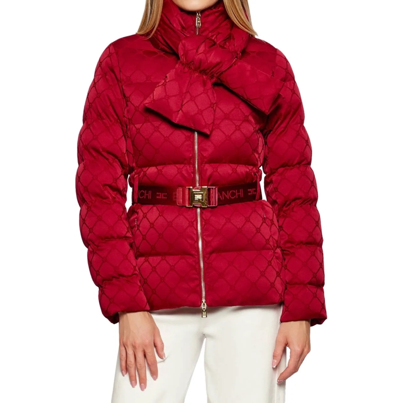 Elisabetta Franchi Übergangsjacke Coats Red rot
