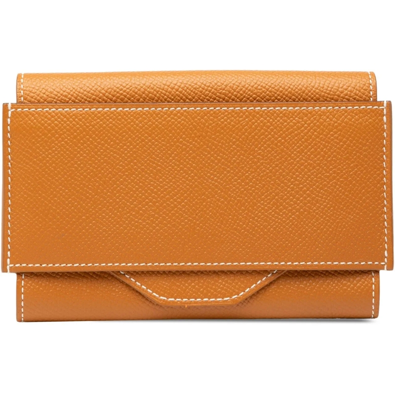 Hermès Geldbörse Epsom Passant Long Wallet braun