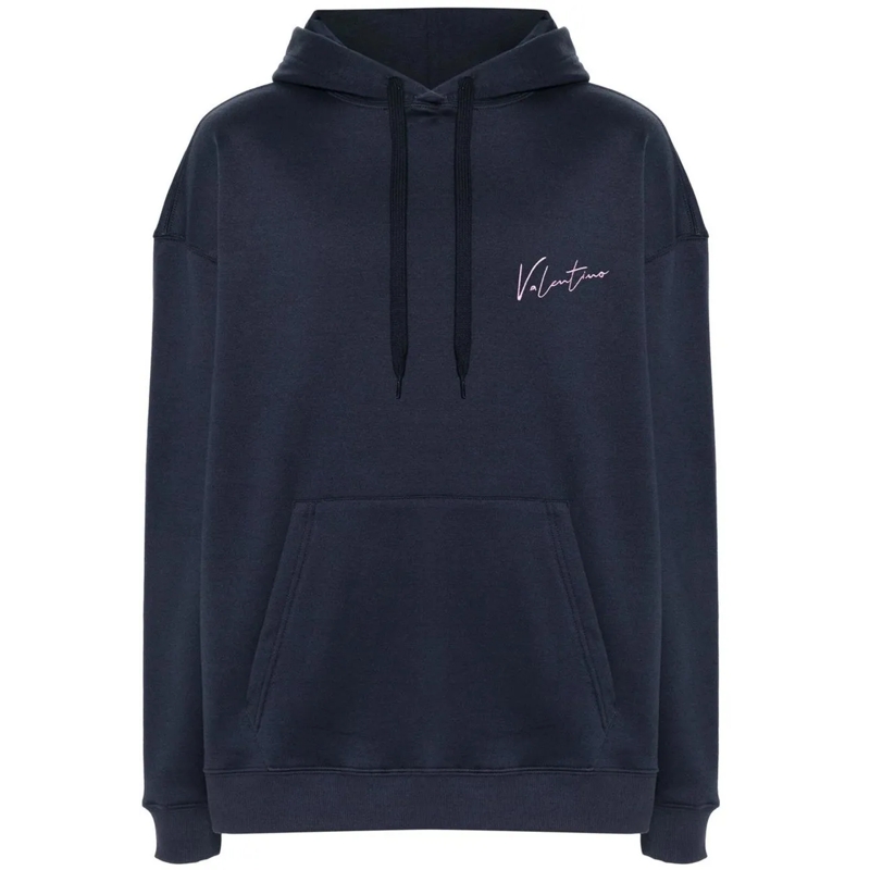 Valentino Garavani Casual top Valentino Logo Sweatshirt blau