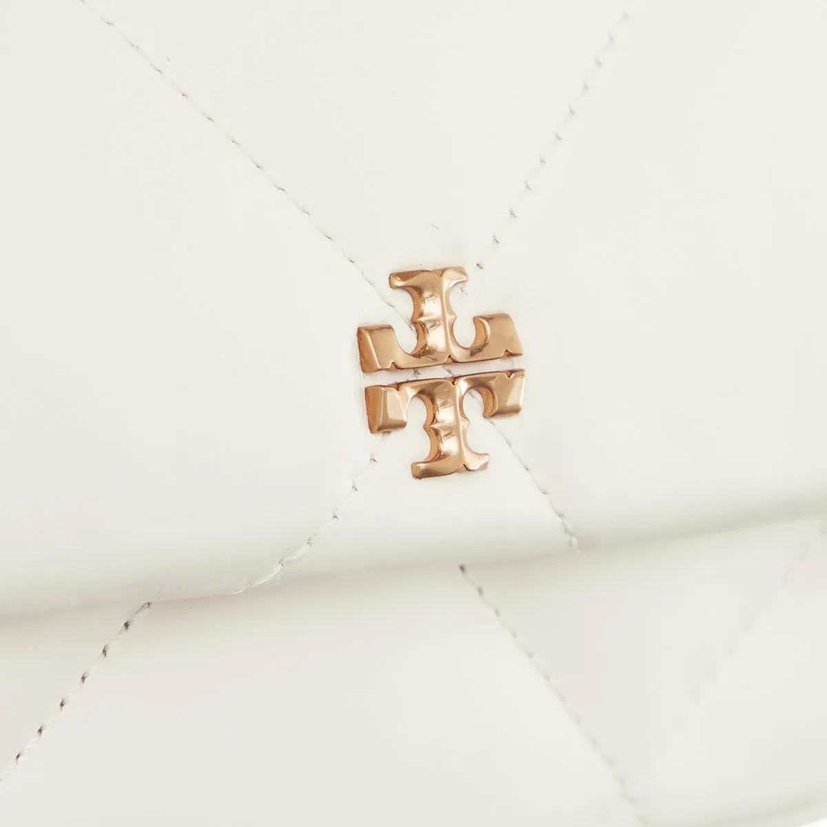 TORY BURCH Hobo bags Kira Diamond Quilt Mini Flap Bag in wit