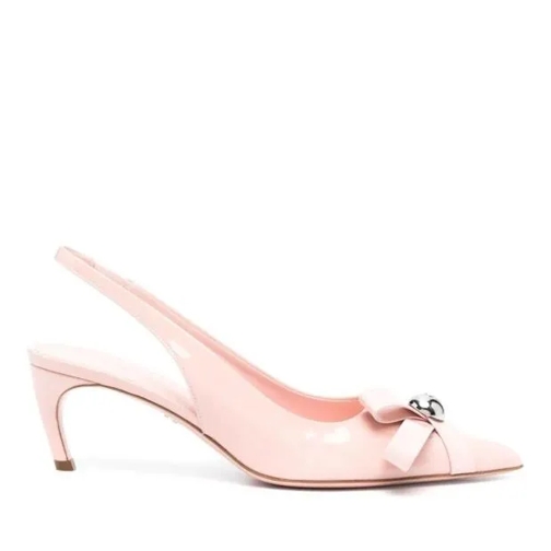 Salvatore Ferragamo Pink Brilda Shoes Pink Pumps