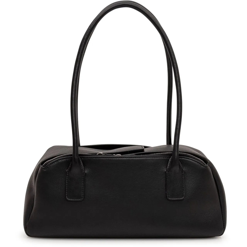 Courrèges Tote Borsa a Mano in Pelle con Doppio Manico schwarz(Image 3)