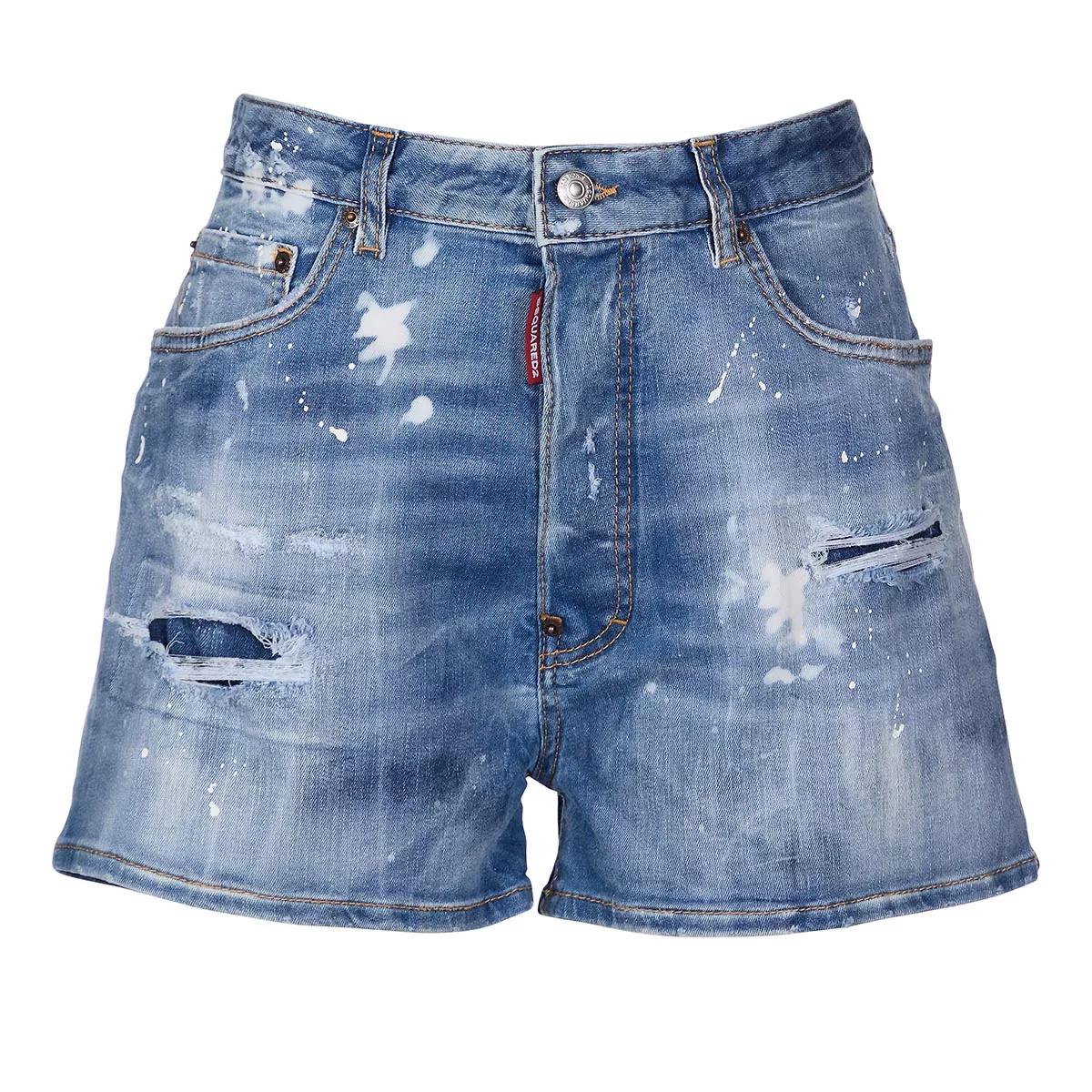 Dsquared2 - SHORTS - Größe I36 - blau