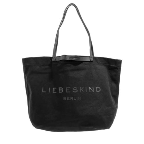 Liebeskind Berlin Aurora Canvas Black Shopper
