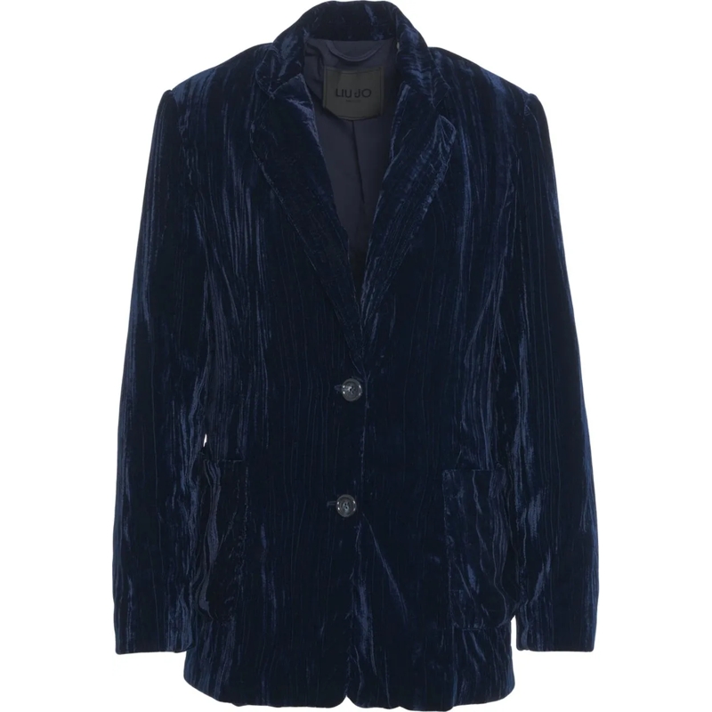 LIU JO Blazer Velvet blazer blau