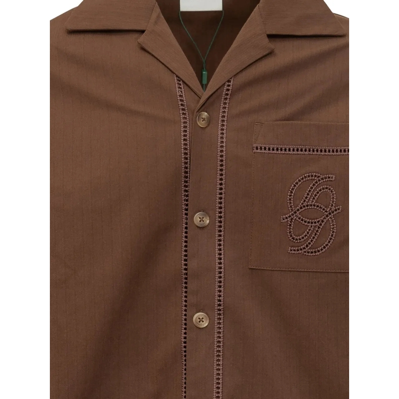 Drôle De Monsieur Legeres Oberteil Shirts Brown braun(Image 3)