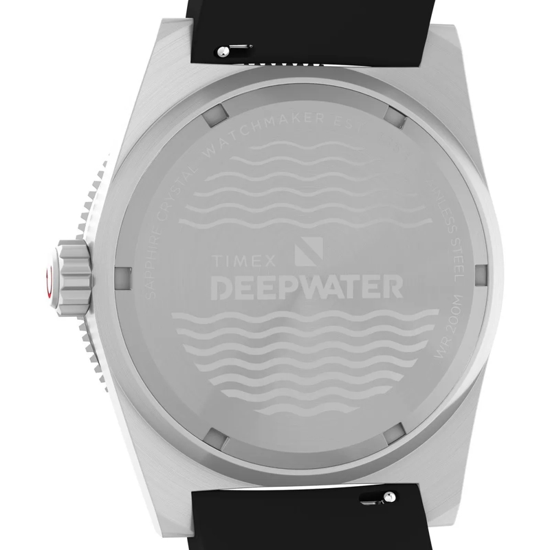 Timex Automatikuhr Quarz-Analoguhr Deepwater Reef 200 Gmt schwarz(Image 4)