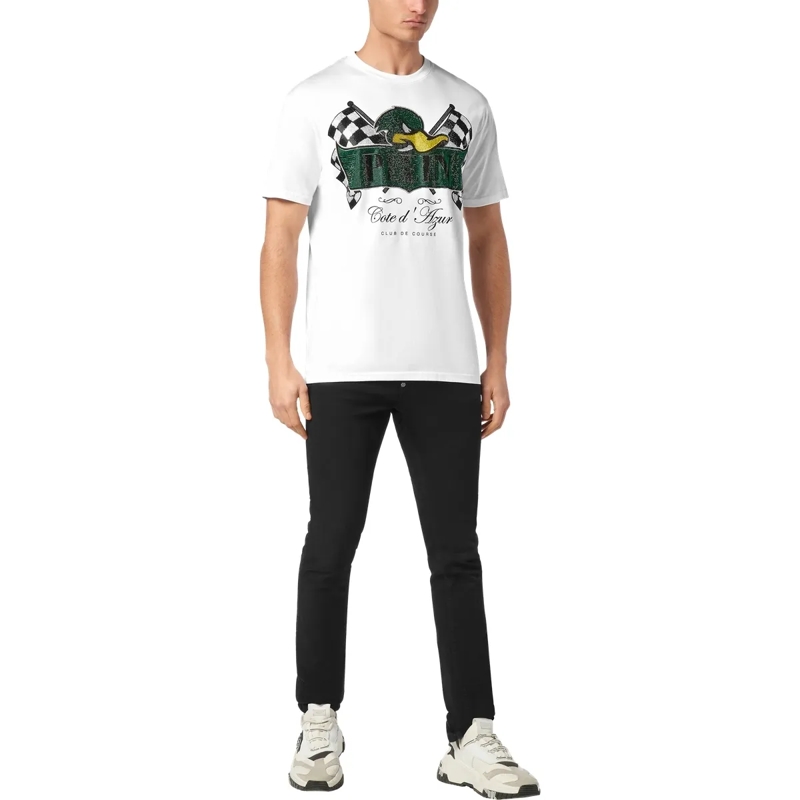 Philipp Plein T-Shirt T-Shirt Duck weiss(Image 3)