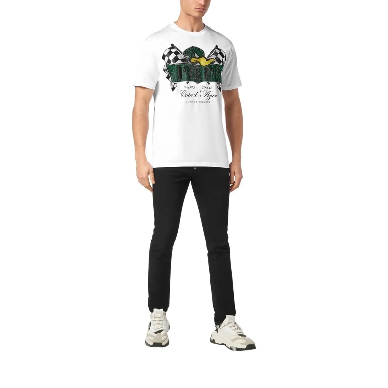 Philipp Plein T-Shirt T-Shirt Duck weiss(Image 2)