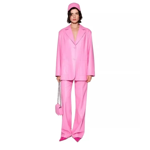 Stand Studio Keeva Pink Single-Breasted Blazer Pink Blazer