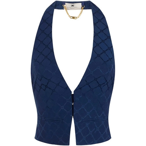 Elisabetta Franchi T-shirts Top Blue blau