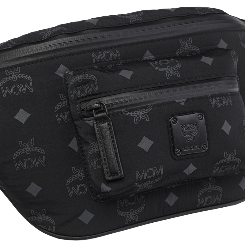 MCM Gürteltasche Fursten Fbr Belt Bag Med Bk Black(Image 6)