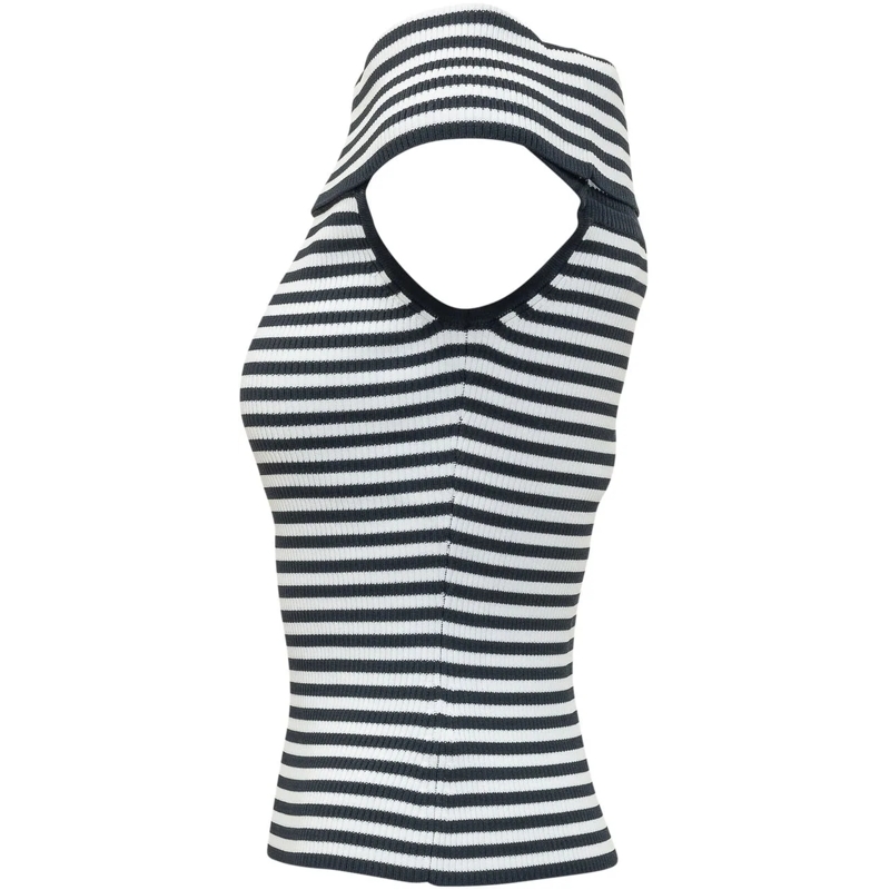 MICHAEL Michael Kors  Top a Righe con Scollo a Barchetta mehrfarbig(Image 3)