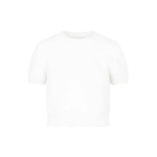 Maison Margiela Off White Angora Sweater White 