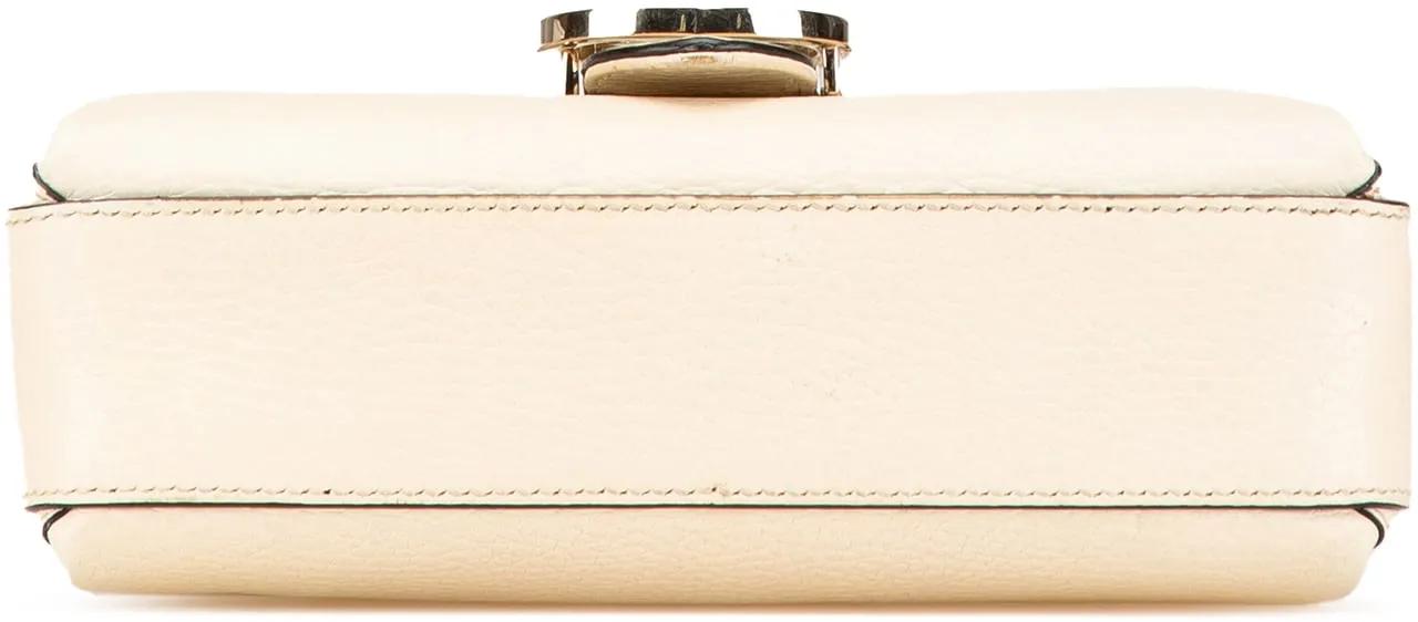 Thumbnail - Gucci Hobo Bags - 2016-2024 Small Dollar Calfskin Interlocking G Cro - Gr. unisize - in Weiß - für Damen