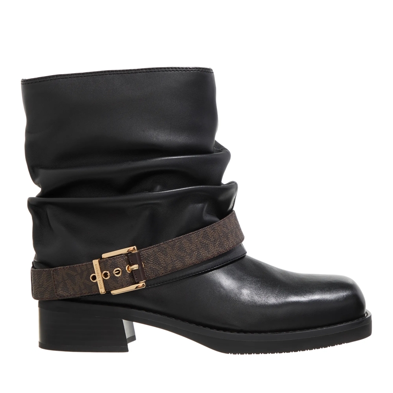MICHAEL Michael Kors Stiefeletten Colby Flat Bootie Brown/Blk