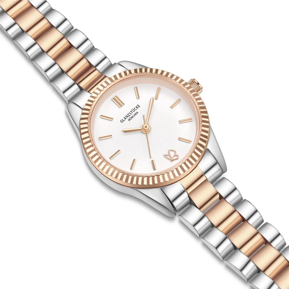 Thumbnail - Glanzstücke München Uhr - Damen Armbanduhr Edelstahl - Gr. unisize - in Silber - für Damen