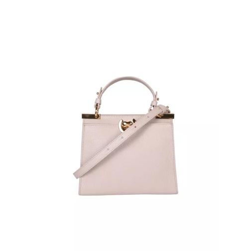 Coccinelle Saffiano Leather Bag In Powder Pink Pink Cartable