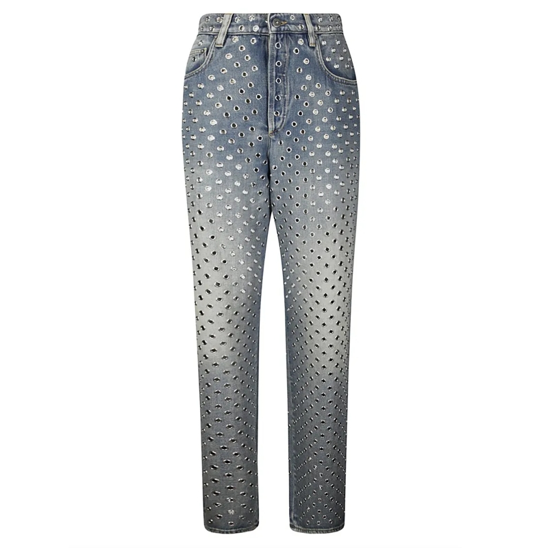Golden Goose Jeans Kim Sand Wash Pant Blue