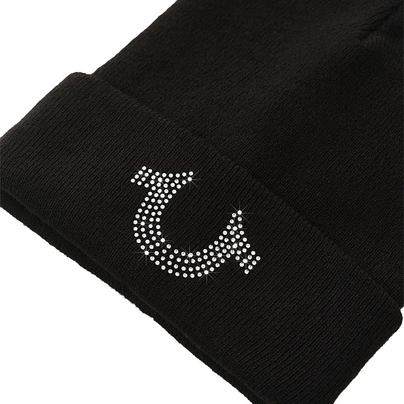 True Religion Hut Beanie CRYSTAL schwarz(Image 3)