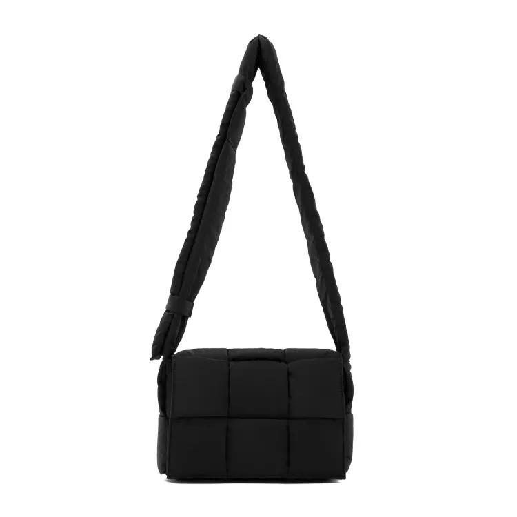 Bottega Veneta Shopper - Small Tech Cassette Black Silver Polyamide Shoulde - Gr. unisize - in Schwarz - für Damen