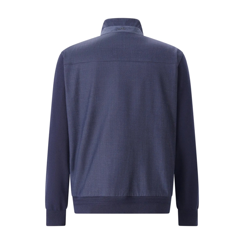 Paul & Shark Übergangsjacke Blouson im Materialmix blau(Image 3)