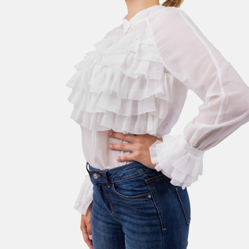Helene Galwas Bluse Bluse DEBRA weiss(Image 4)