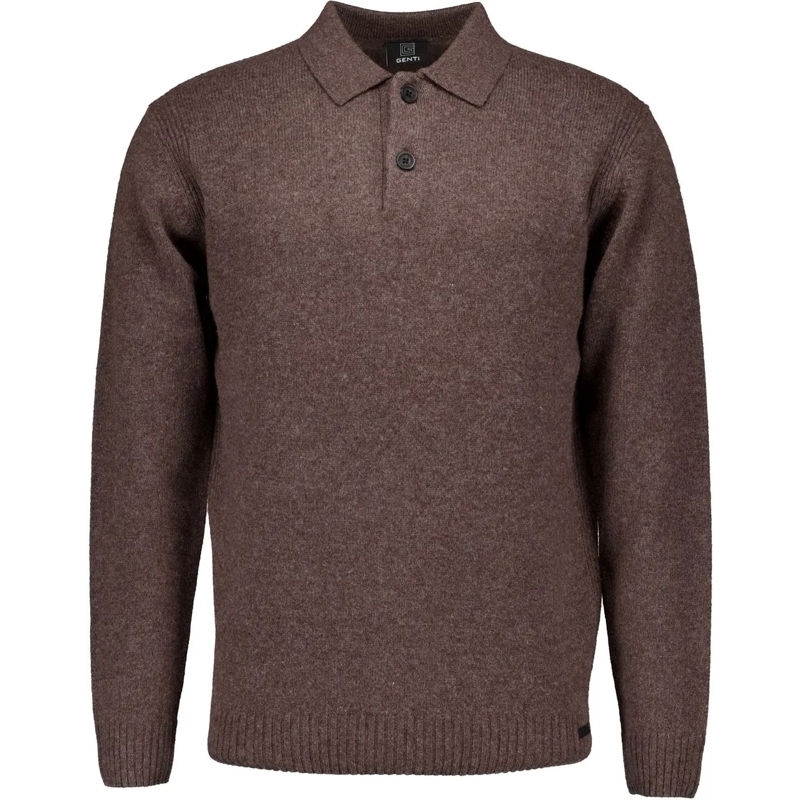 GENTI Polohemd Genti . Polos Donkerbruin K3152-3284 braun