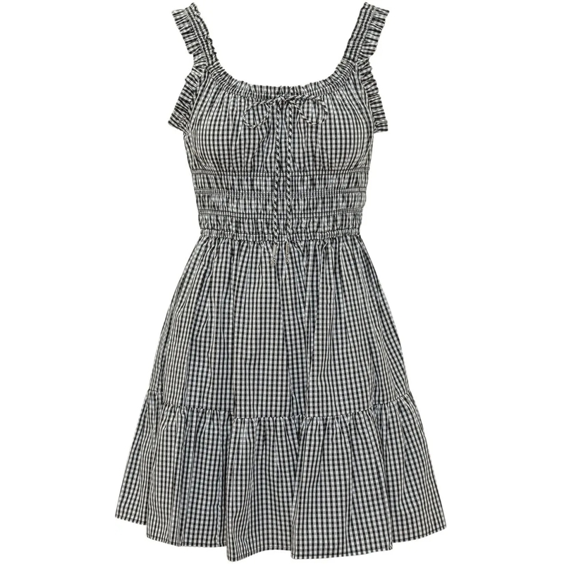 MICHAEL Michael Kors Minikleid Abito Mini con Spalline e Volant mehrfarbig