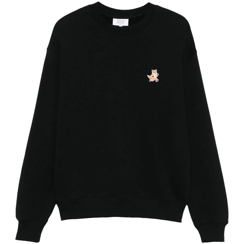 Maison Kitsune Sweatshirt Maison Kitsune' Sweaters Black schwarz