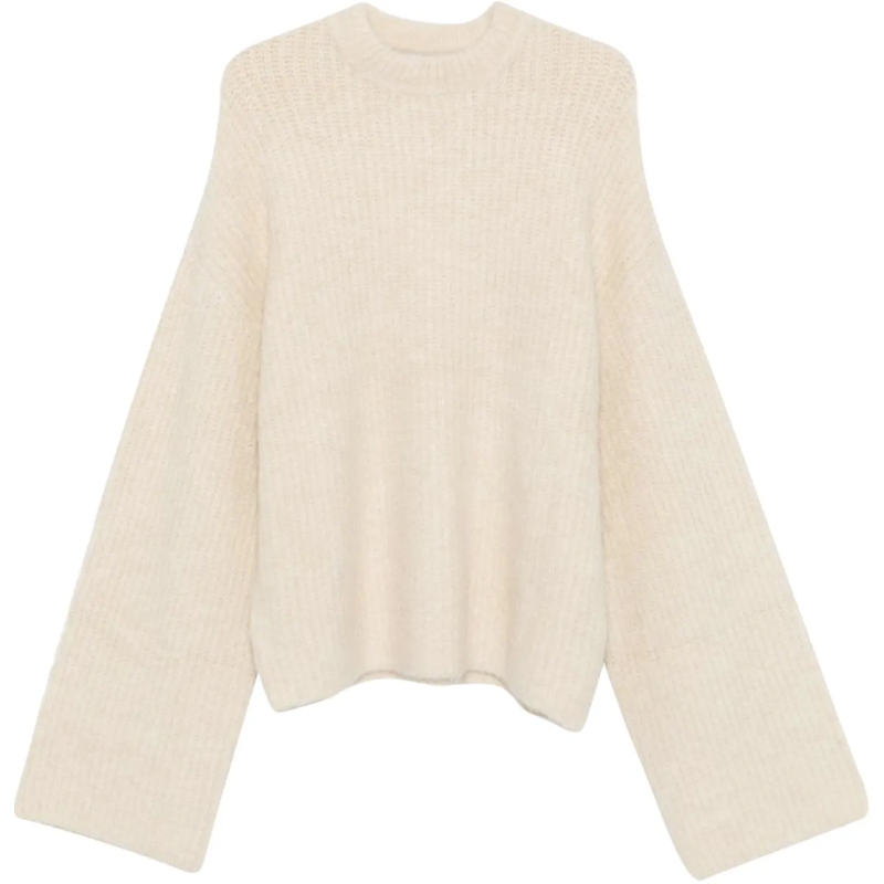 ENTIRE STUDIOS T-shirt Heavy Knit Crew Vanilla mehrfarbig