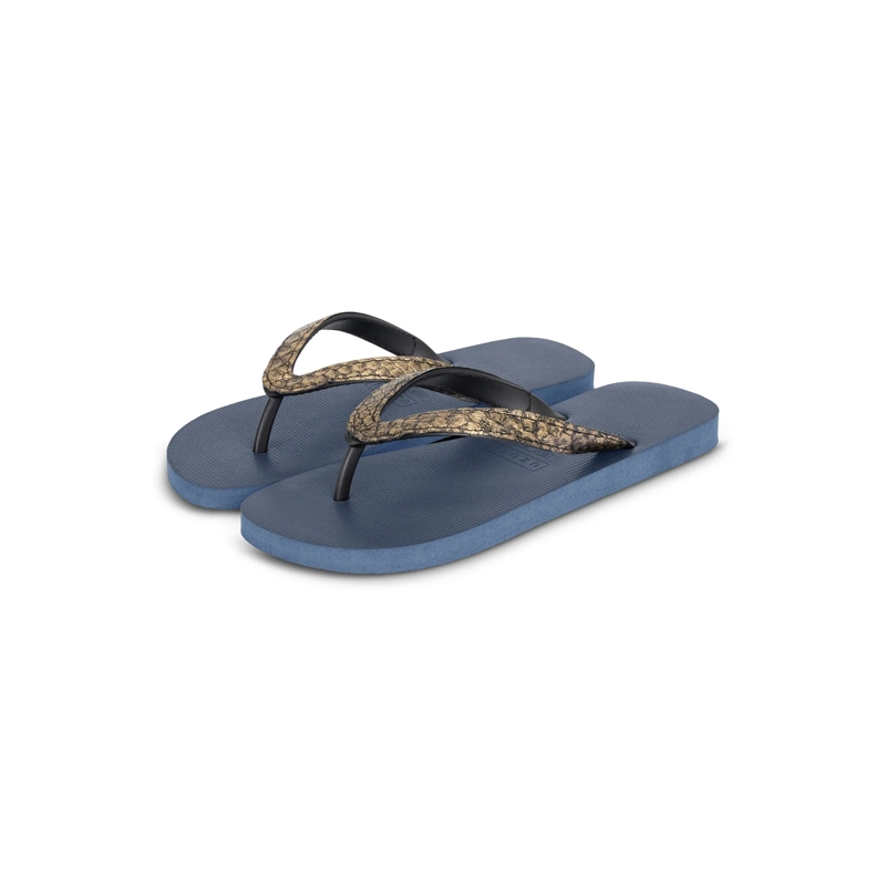 UZURII Flip Flops Zehentrenner Python Bronze marineblau(Image 4)