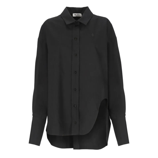 The Attico Diana Oversize Shirt Black Camicie