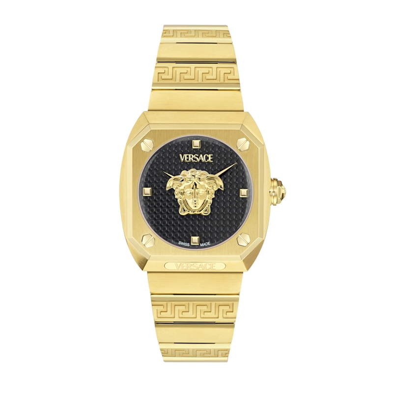 Versace Quarzuhr Quarz-Analoguhr Medusa Antares gold