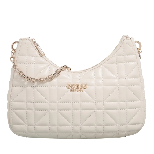 Guess Schultertasche Assia Top Zip Shoulder Bag Stone