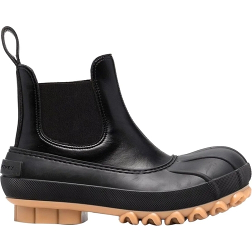 Stella McCartney Low-Top Sneaker Duck City Chelsea Boots schwarz