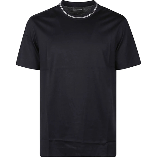 Emporio Armani T-shirts Logo T-shirt Blue blau