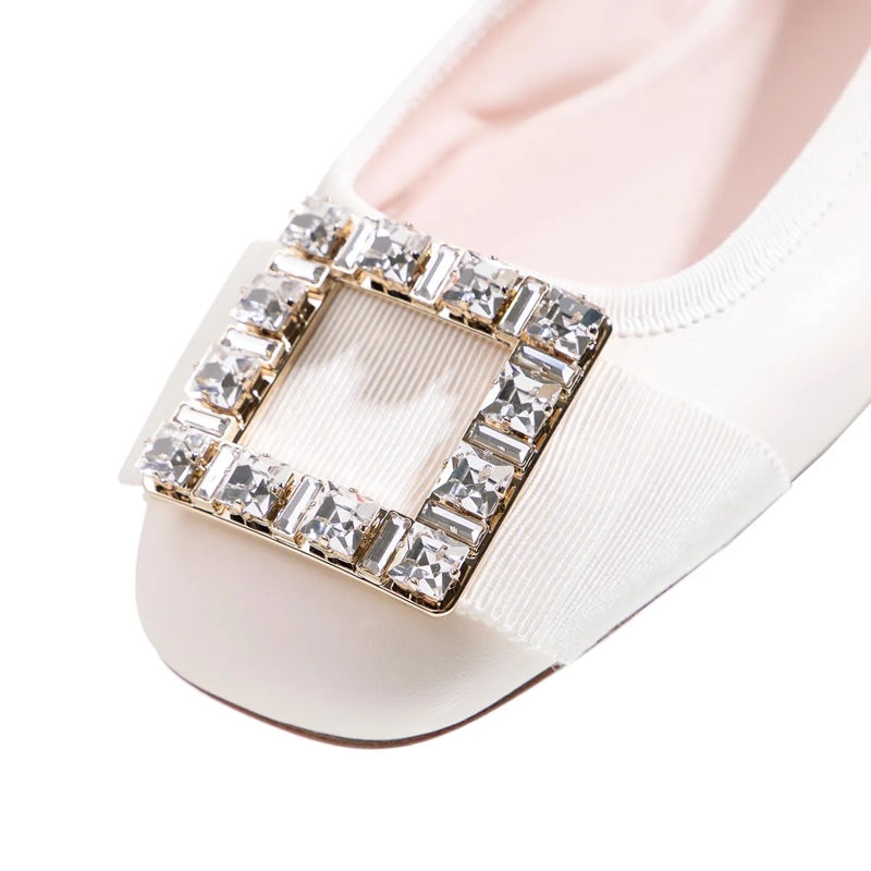 Roger Vivier Ballerines Très Vivier Creme(Image 5)