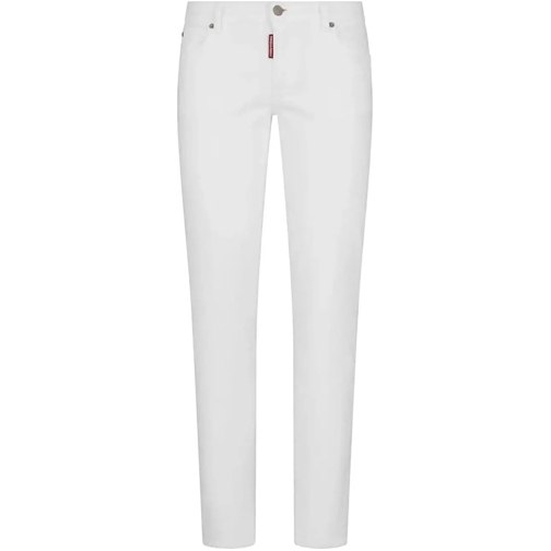 Dsquared2 Hosen pantalone 5 tasche white weiß