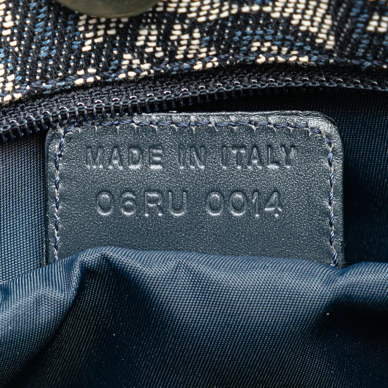 Thumbnail - Christian Dior Shopper - Diorissimo Trotter Canvas Tote - Gr. unisize - in Blau - für Damen