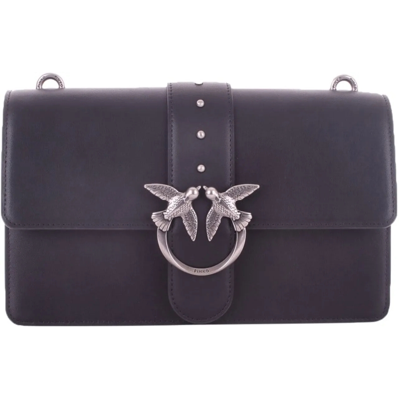 Pinko Sac à bandoulière love one classic black schwarz