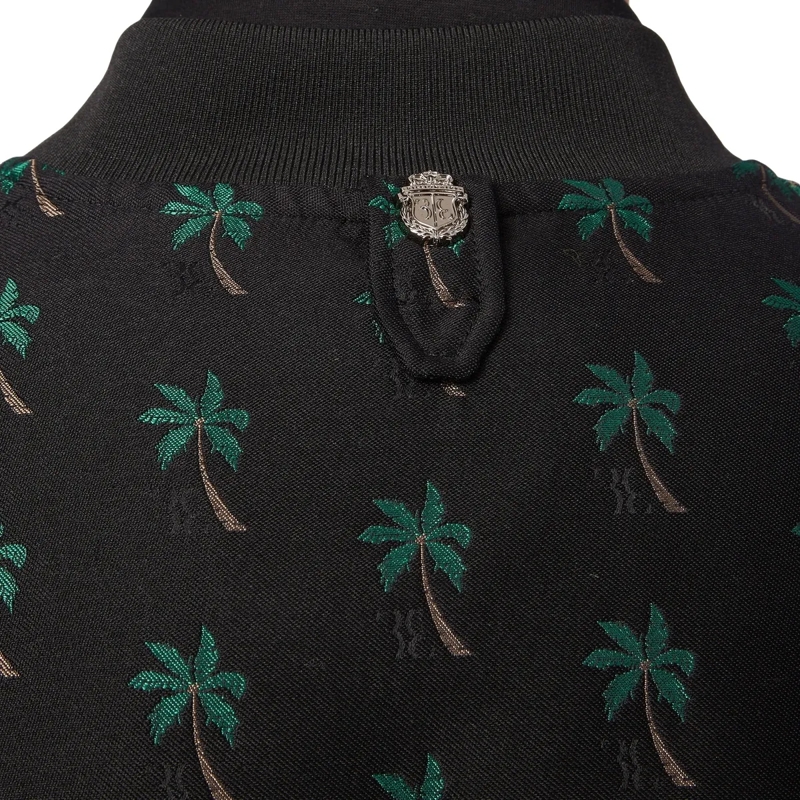 BILLIONAIRE Daunenjacke Bomberjacke Palms schwarz(Image 8)