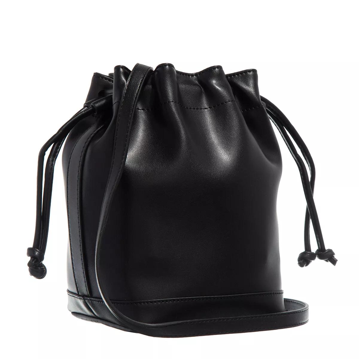 Calvin Klein Satchels - Re-Lock Drawstring Bag Small in zwart