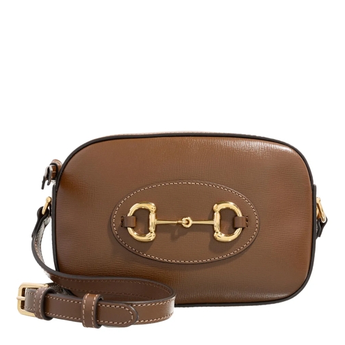 Gucci Horsebit 1955 Small Shoulder Bag Brown Schoudertas