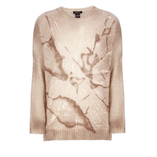 CALIBAN Cashmere And Silk Sweater Neutrals Maglione