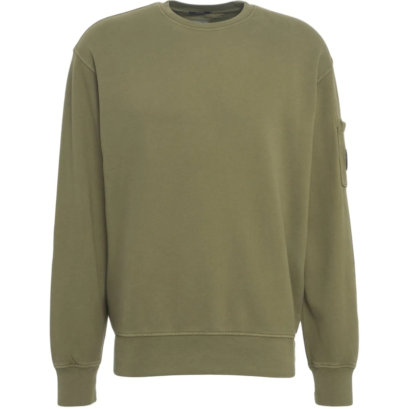 CP Company T-Shirt Sweatshirt with logo detail grün