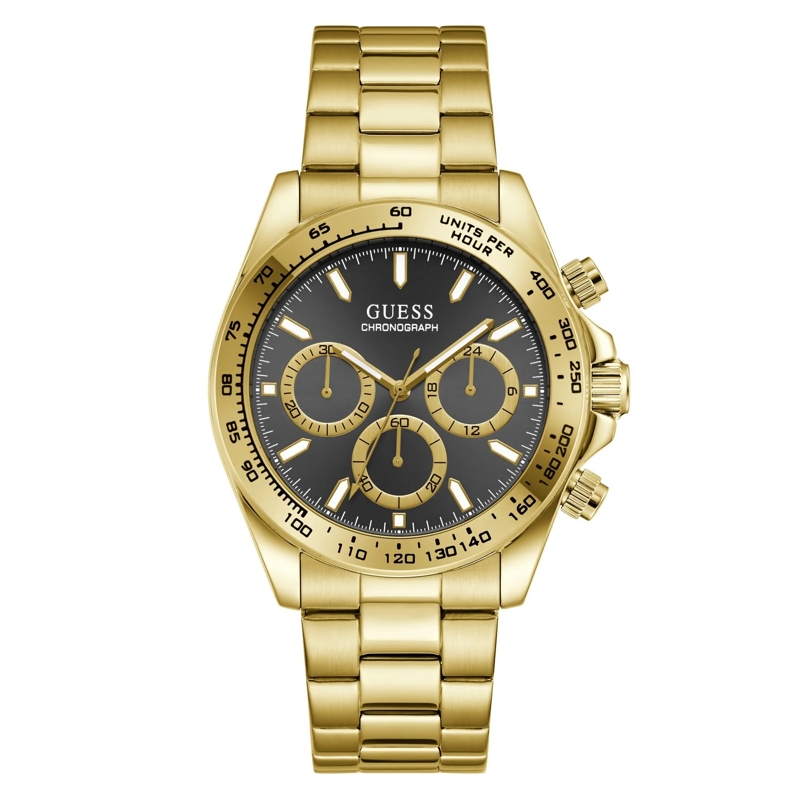Guess Quarzuhr Quarz-Analoguhr Arthur gold