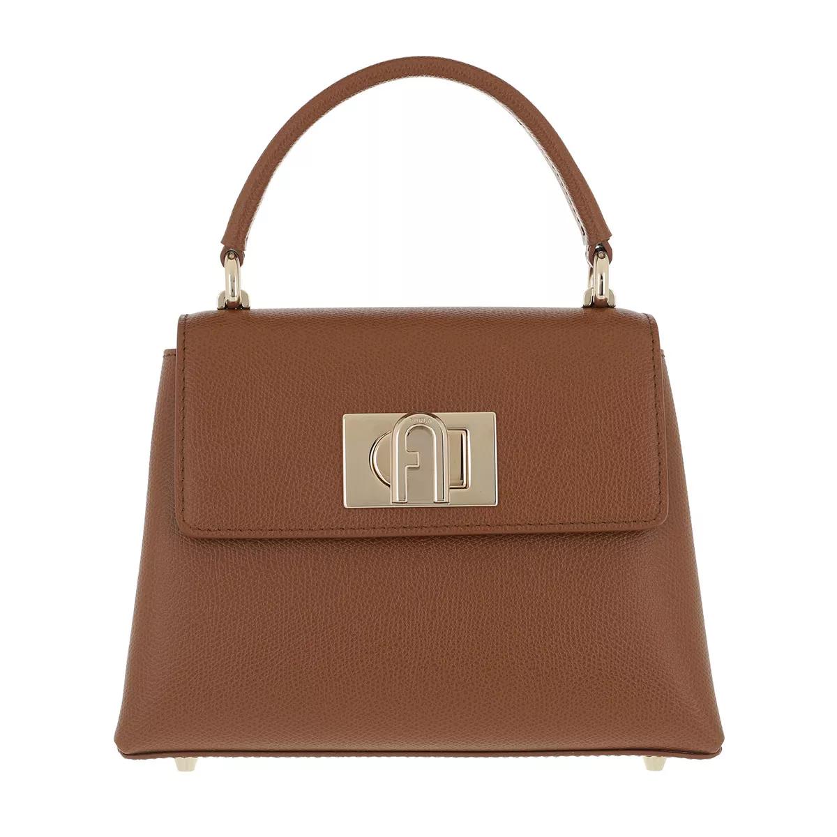 Furla Satchel Bag - Furla 1927 Mini Top Handle - Gr. unisize - in Cognacbraun - für Damen